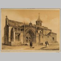 Iglesia de San Pablo de Úbeda, Vista de la iglesia a partir de una ilustración de F. J. Parcerisa, publicada en Recuerdos y bellezas de España (1850), Wikipedia.jpg